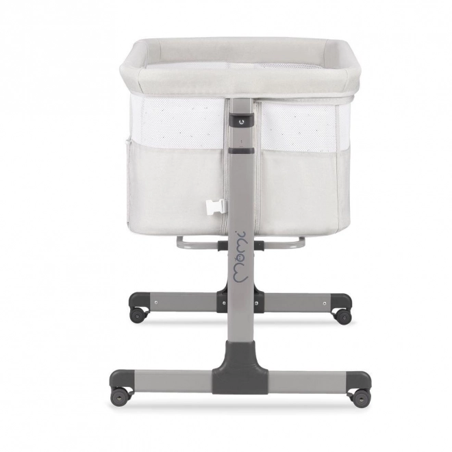 Baby Crib MoMi Revo Light Grey