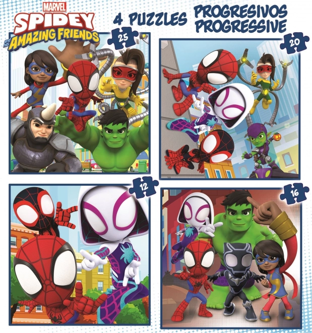 Educa Puzzle Spidey and His Amazing Friends Set