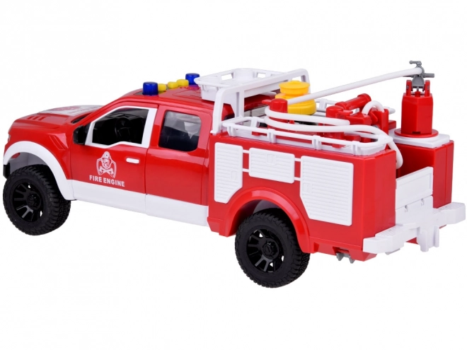 Fire Truck with Rotating Hose and Sounds