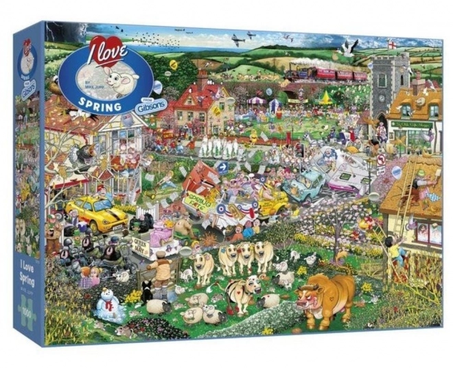 I Love Spring Puzzle 1000 Pieces