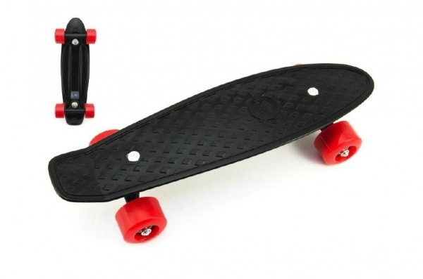 Pennyboard Skateboard for Beginners – Red, green wheels