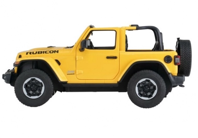 Autó R/C Jeep Wrangler Rubicon 1:14 Rastar – Sárga