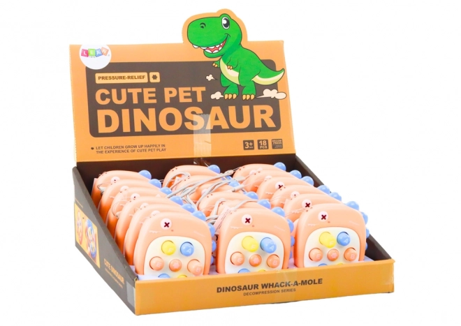 Dinosaur Whack-A-Mole Letter Game