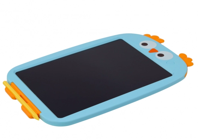 Children's Blue Drawing Tablet with Bird Stylus