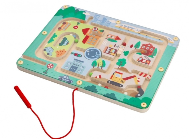 Magnetic Maze for Vehicles