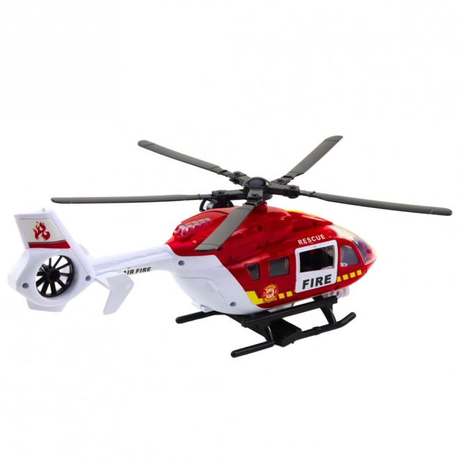 Fire Rescue Helicopter Lights and Sounds