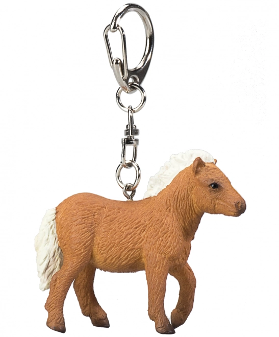 Shetland Pony Foal Keychain