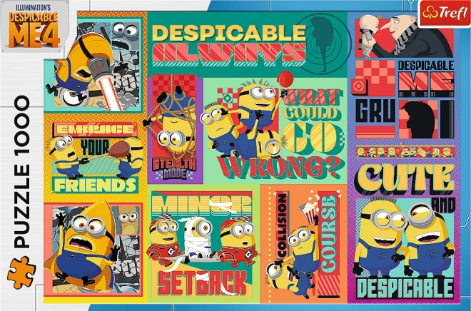 Trefl Puzzle Despicable Me 4: Gru and Minions 1000 Pieces