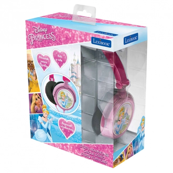 Foldable Wired Headphones Disney Princess