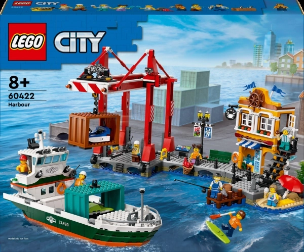 LEGO City Seaside Harbor with Cargo Ship
