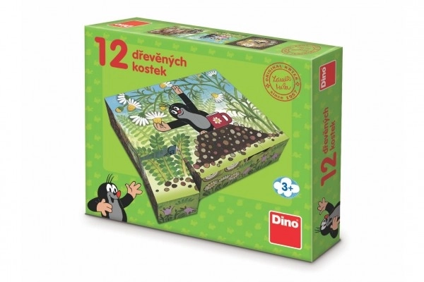 Krtek And Friends Wooden Blocks Set