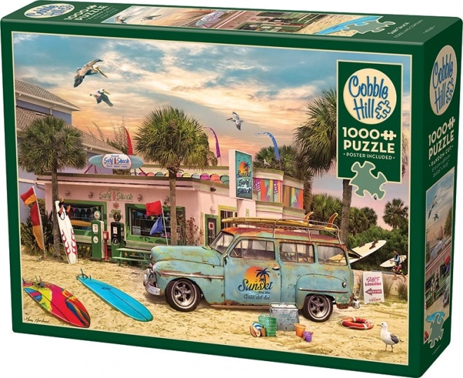 Surfer Shack Jigsaw Puzzle