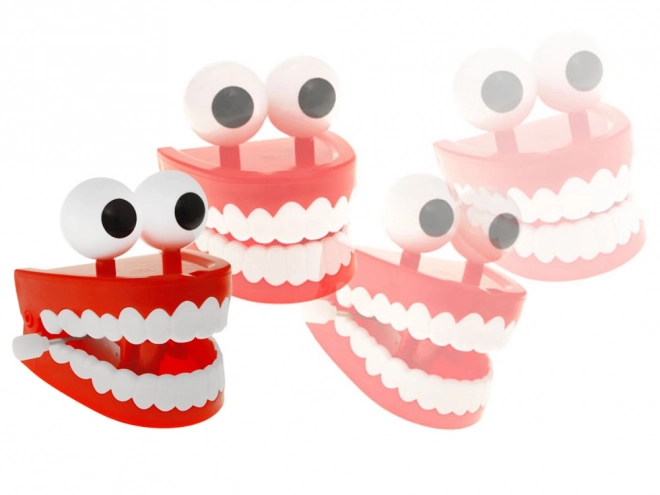 Wind-up Chattering Teeth With Big Eyes