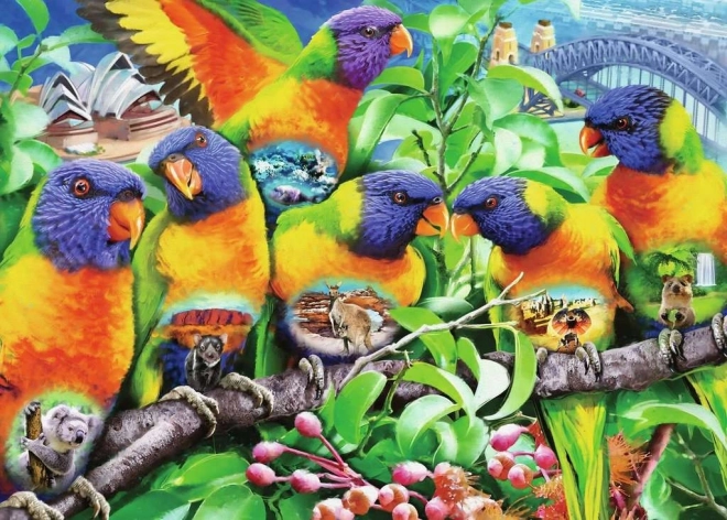 Ravensburger Puzzle Land of the Lorikeet 1000 Pieces