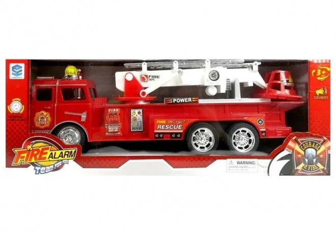 Fire Truck with Extendable Ladder