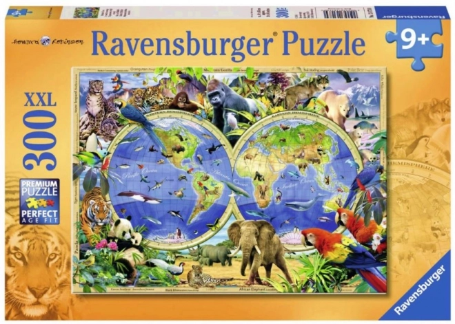 Ravensburger Puzzle World of Wild Animals XXL 300 Pieces