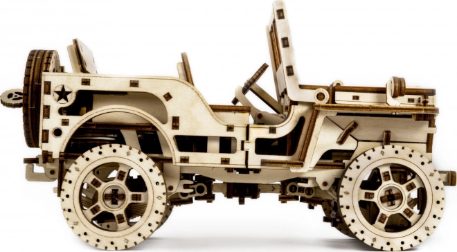 Wooden 3D Puzzle Jeep 4x4