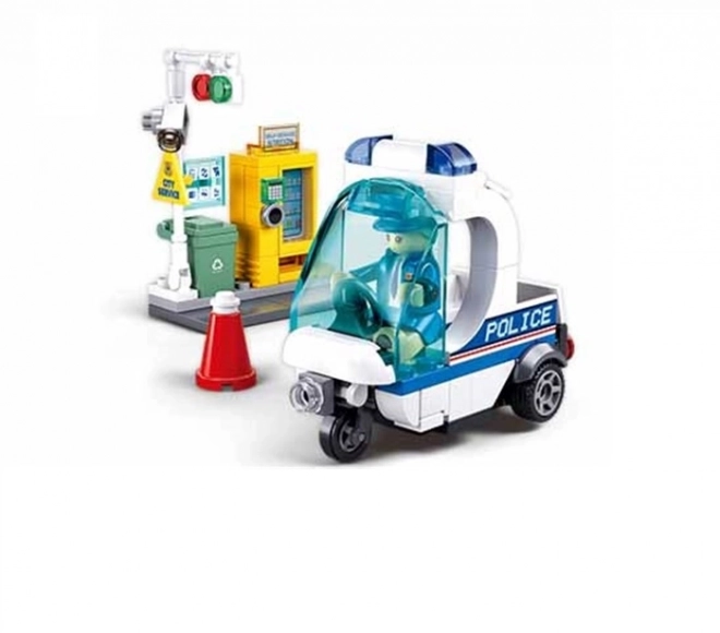 Sluban Metropolis Police Tricycle Patrol