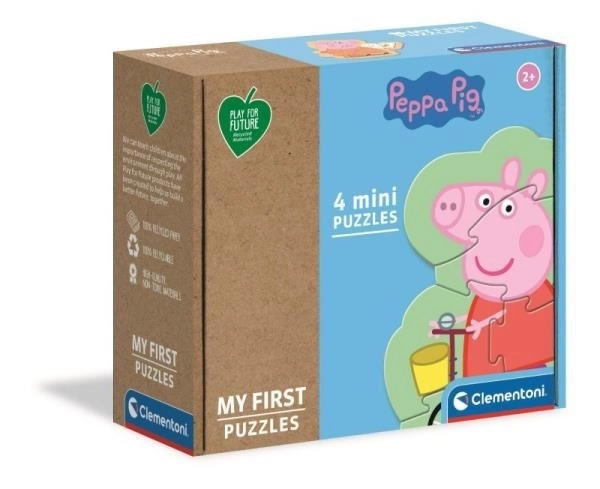 Clementoni Peppa Pig First Puzzle 4-in-1