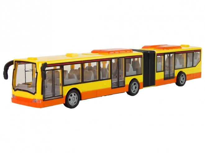 Remote Control Orange Articulated City Bus