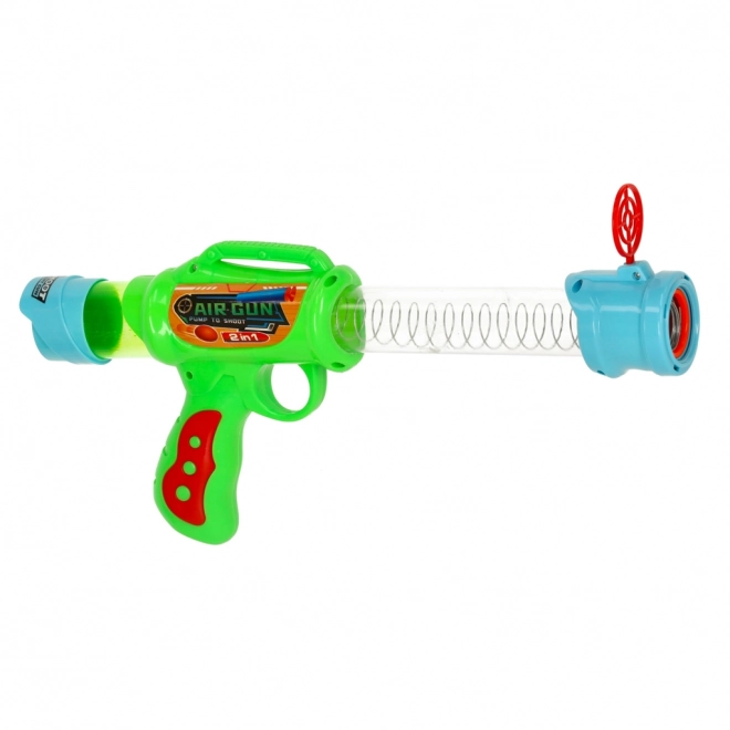 2-in-1 Toy Gun with Foam Bullets