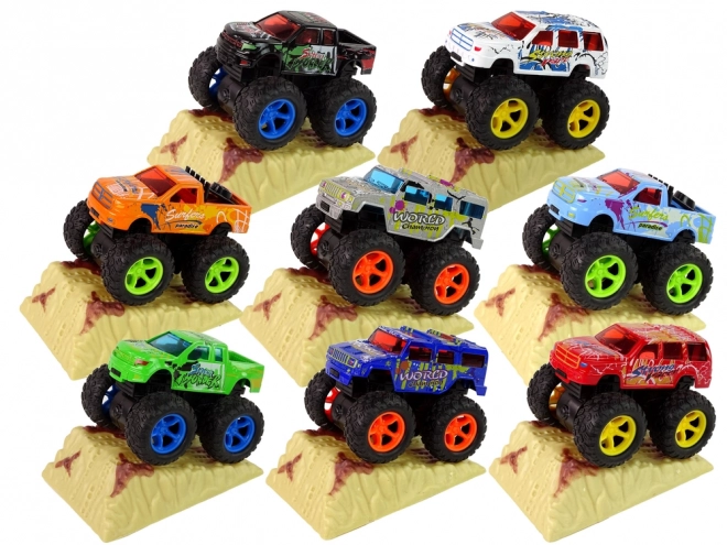 Monster Truck Toy with Ramp