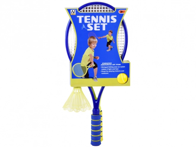 Badminton and Foam Tennis Set