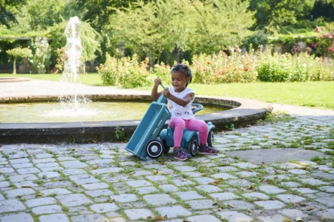 Push Car with Trailer in Turquoise Color