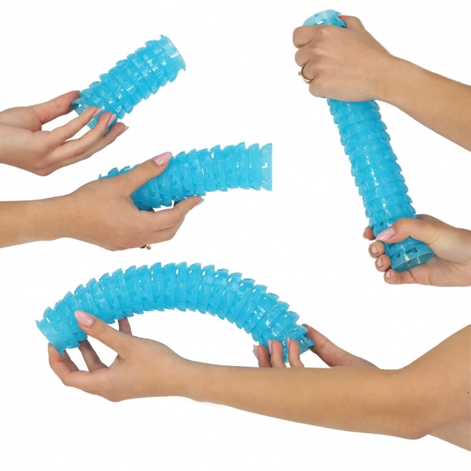 Flexible Tubular Car Track with 210 Pieces