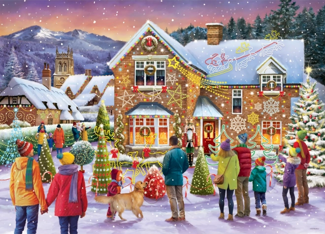 Christmas Decorations 1000 Piece Puzzle