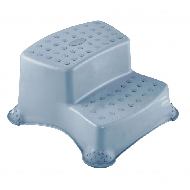 Step Stool for Bathroom in Nordic Blue