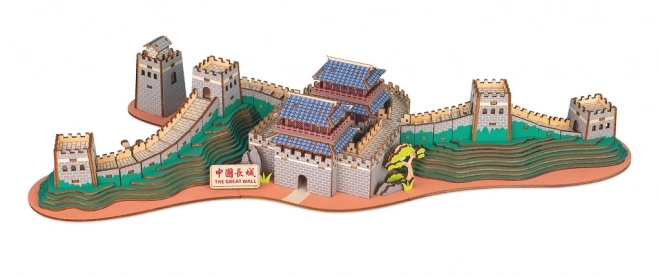 Woodcraft 3D Puzzle Great Wall of China