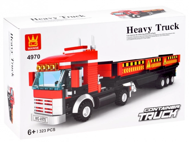 Technical Construction Blocks Truck Set