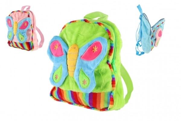 Plush Butterfly Backpack