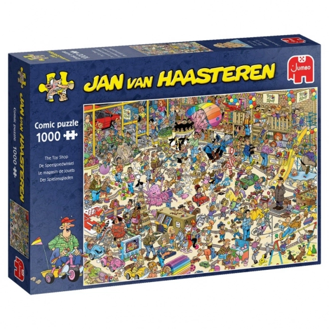 Jumbo Puzzle Toy Store by Jan van Haasteren 1000 Pieces