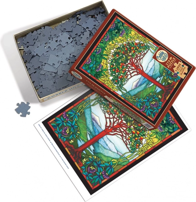 Stained Glass Tree of Life Puzzle by Cobble Hill