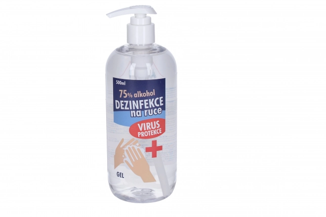 Hand Sanitizer Gel with Pump 500 ml