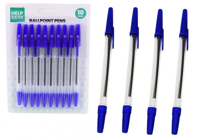 Classic Blue Pen Set 10 Pieces