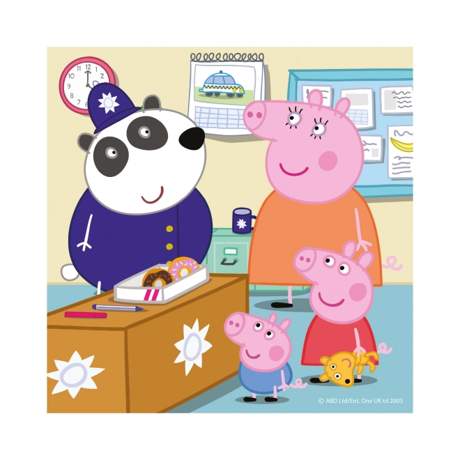 Puzzle Peppa Pig 3x55 pezzi
