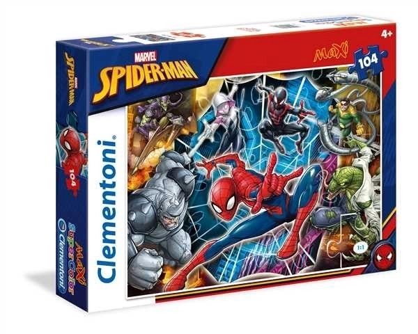 Spiderman Ready for Battle Maxi Puzzle 104 Pieces