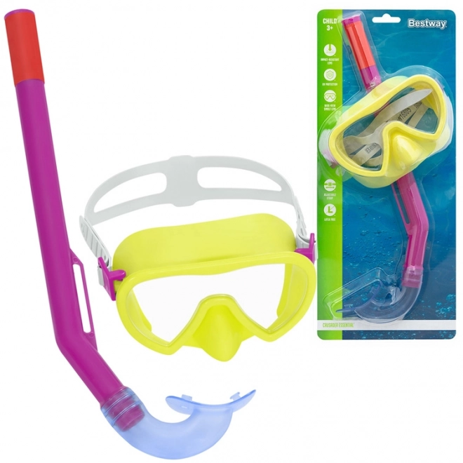 Children's Snorkel Mask Set by Bestway – Yellow