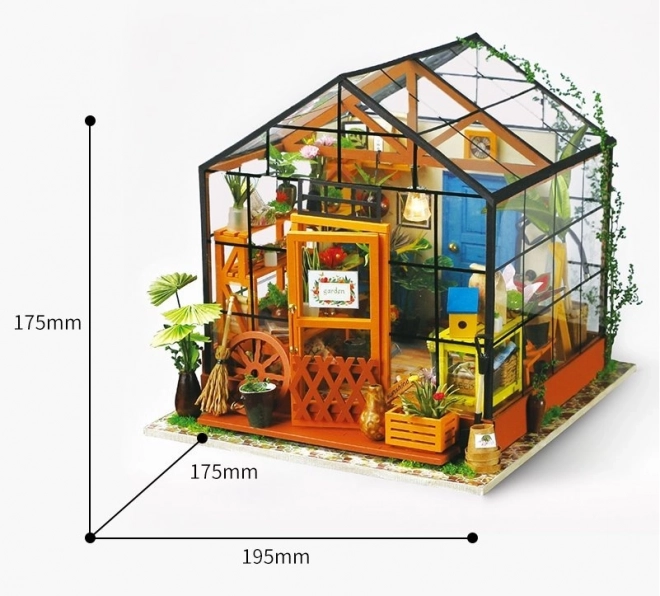 Miniature Greenhouse Model by RoboTime