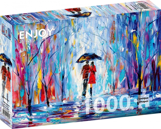 Enjoy puzzle love in the rain 1000 pieces