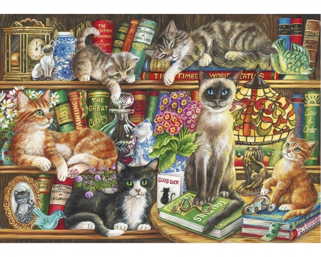 Gibsons Cats in Books Puzzle