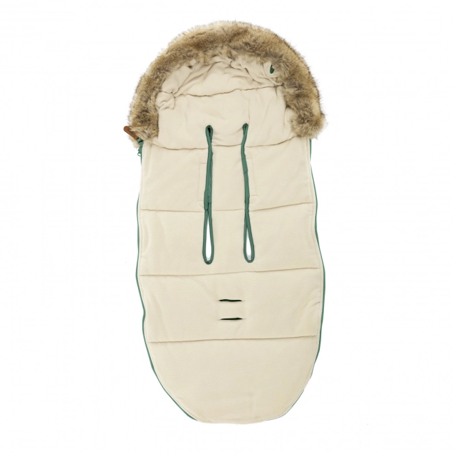 Winter Sleeping Bag Fluffy in Lake Green