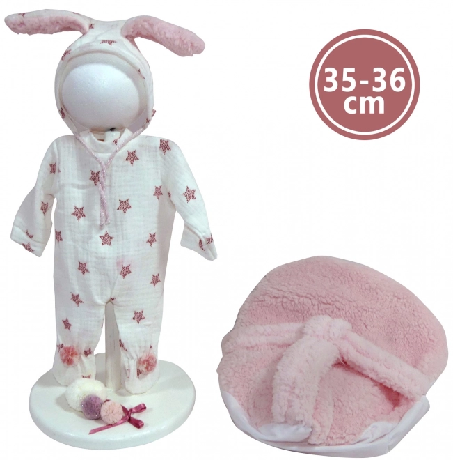 Newborn Baby Doll with Sounds - 36cm