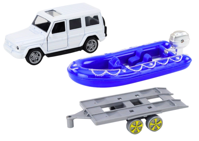 Remorque et bateau fonctionnels