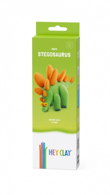 Hey Clay Stegosaurus Modeling Set