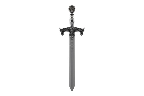 Knight Sword Plastic 61cm on Cardboard