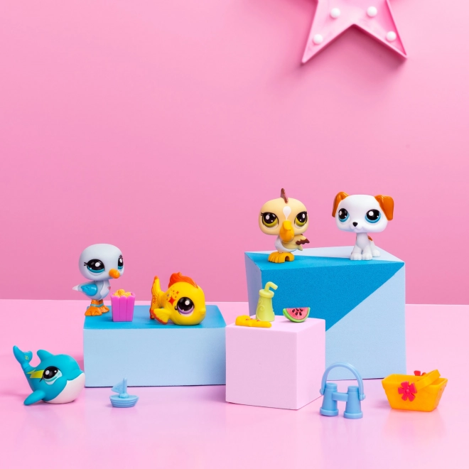 Littlest Pet Shop Beach Figures Set